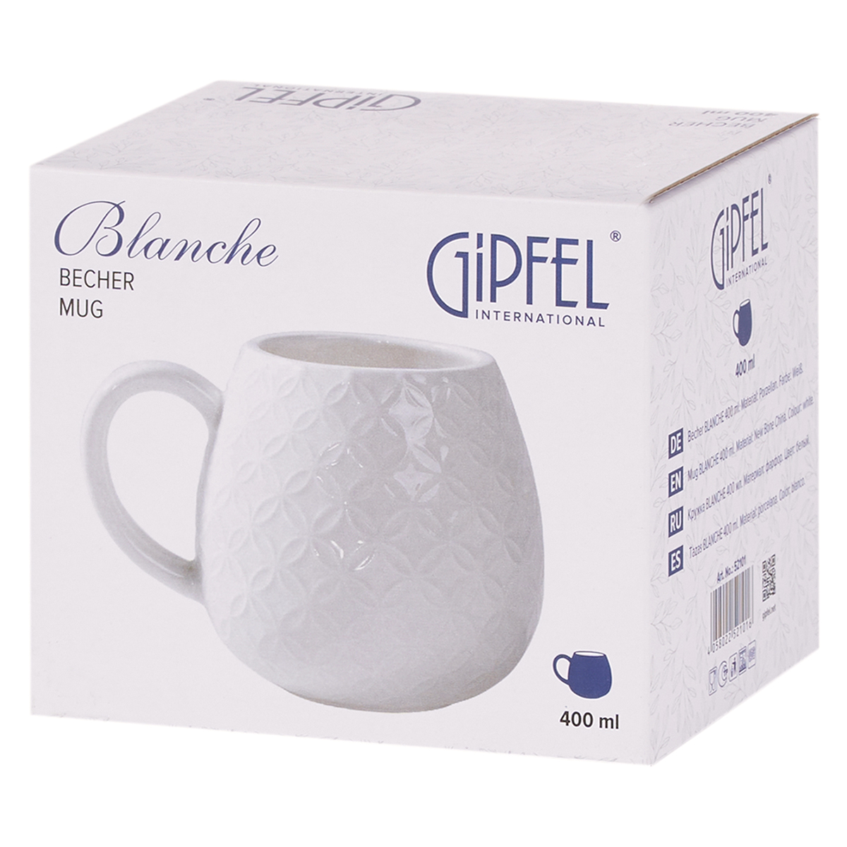 Fincan Gipfel Blanche 52101 400 ml