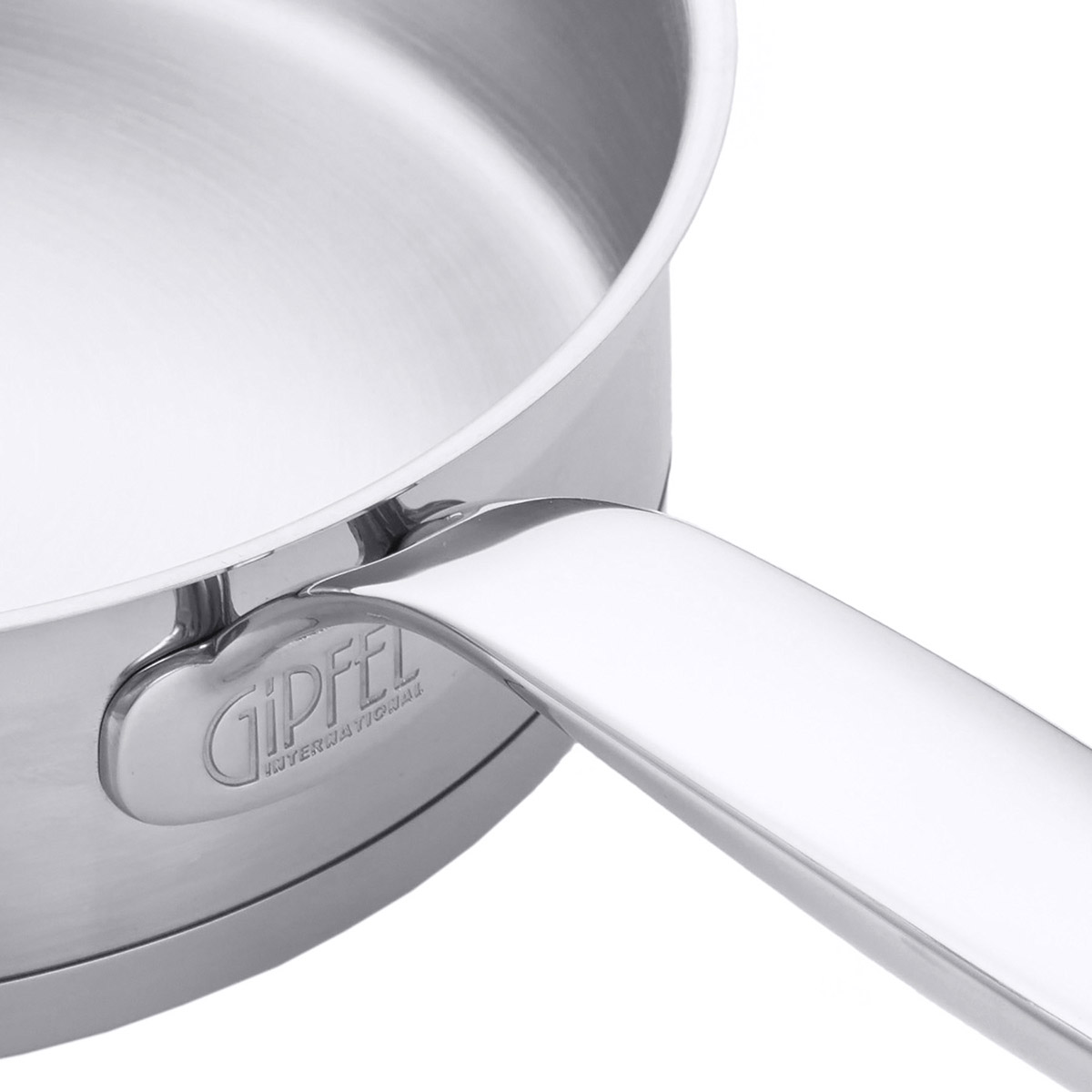 Сковорода-сотейник из нержавеющей стали Gipfel Prestige 1220 24 см/2,7 л