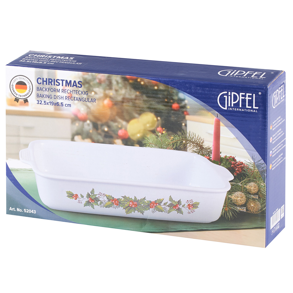 Bişirmə qabı Gipfel Christmas 52043 32,5x19x6,5 sm