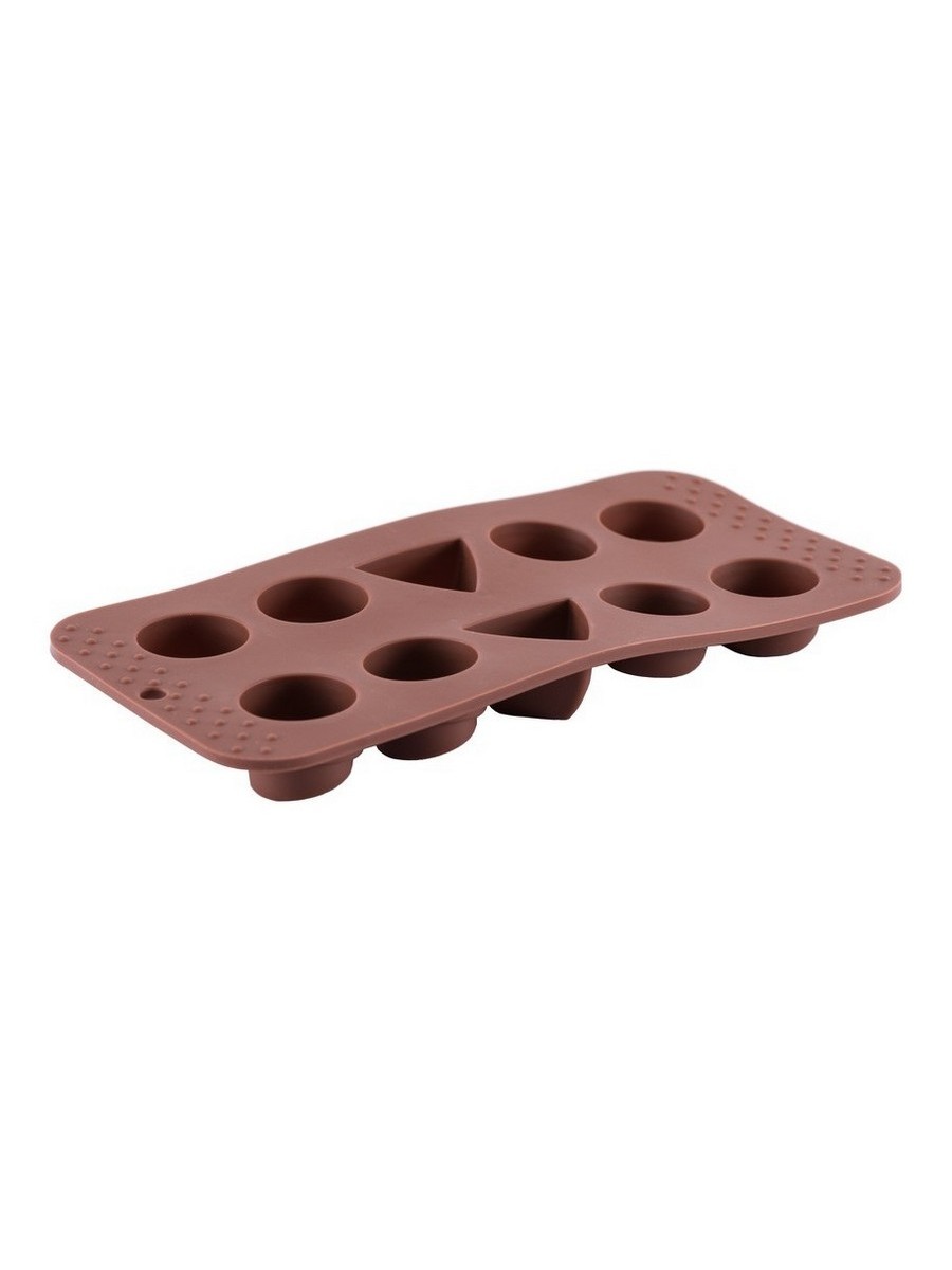 картинка 2132 GIPFEL Forma silikonовая для отливки шоколадных фигур, 21х10см. Rəng: коричневый от магазина Gipfel