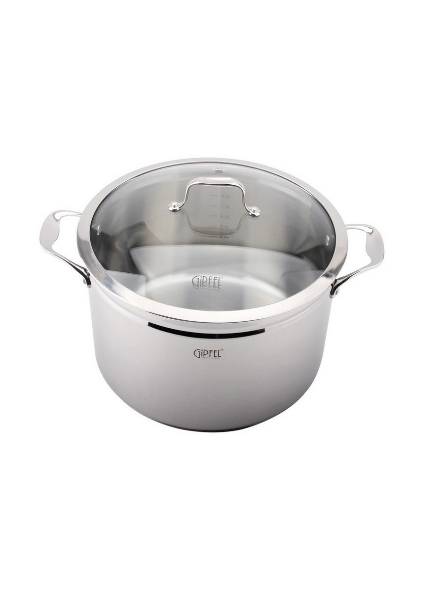 Qazan paslanmayan polad Gipfel Grande 1281 28 sm / 11 L Qazan paslanmayan polad Gipfel Grande 1281 28 sm / 11 L