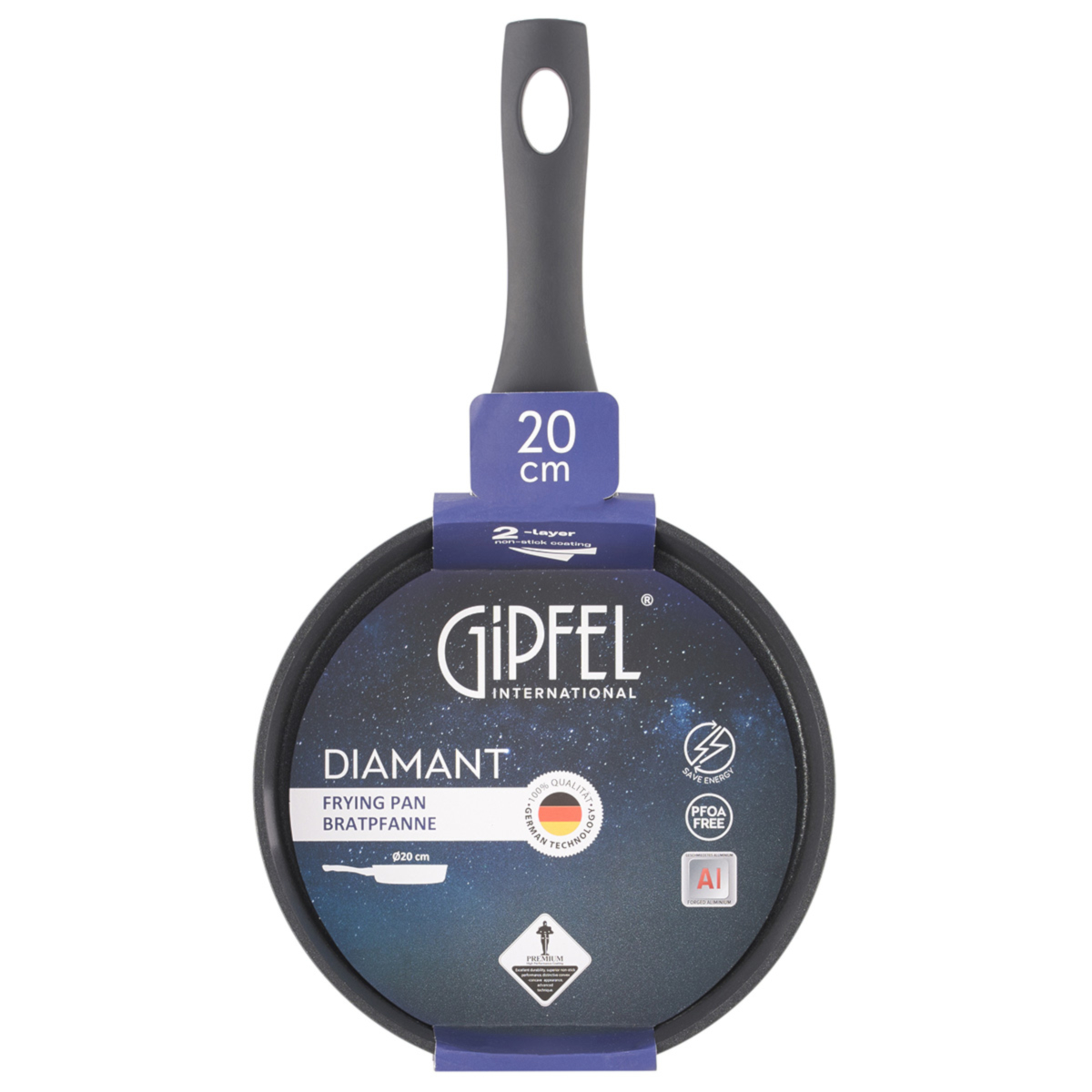 Alüminium tava Gipfel Diamant 52021  20  sm