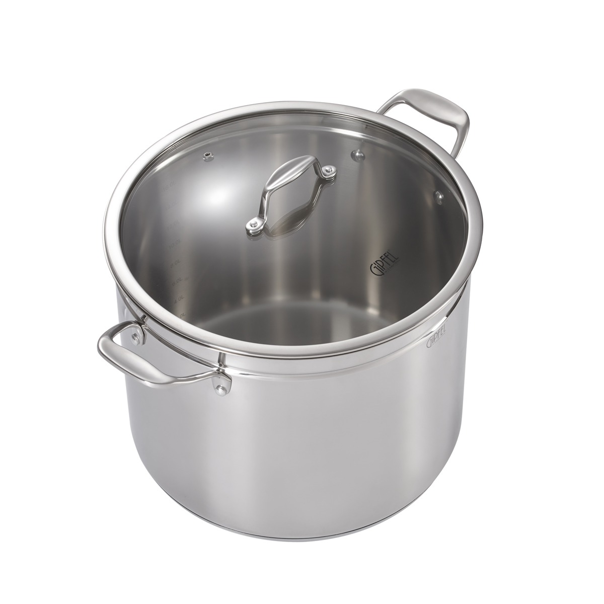 Qazan paslanmayan polad Gipfel Grande 2407 32 sm / 20 L Qazan paslanmayan polad Gipfel Grande 2407 32 sm / 20 L