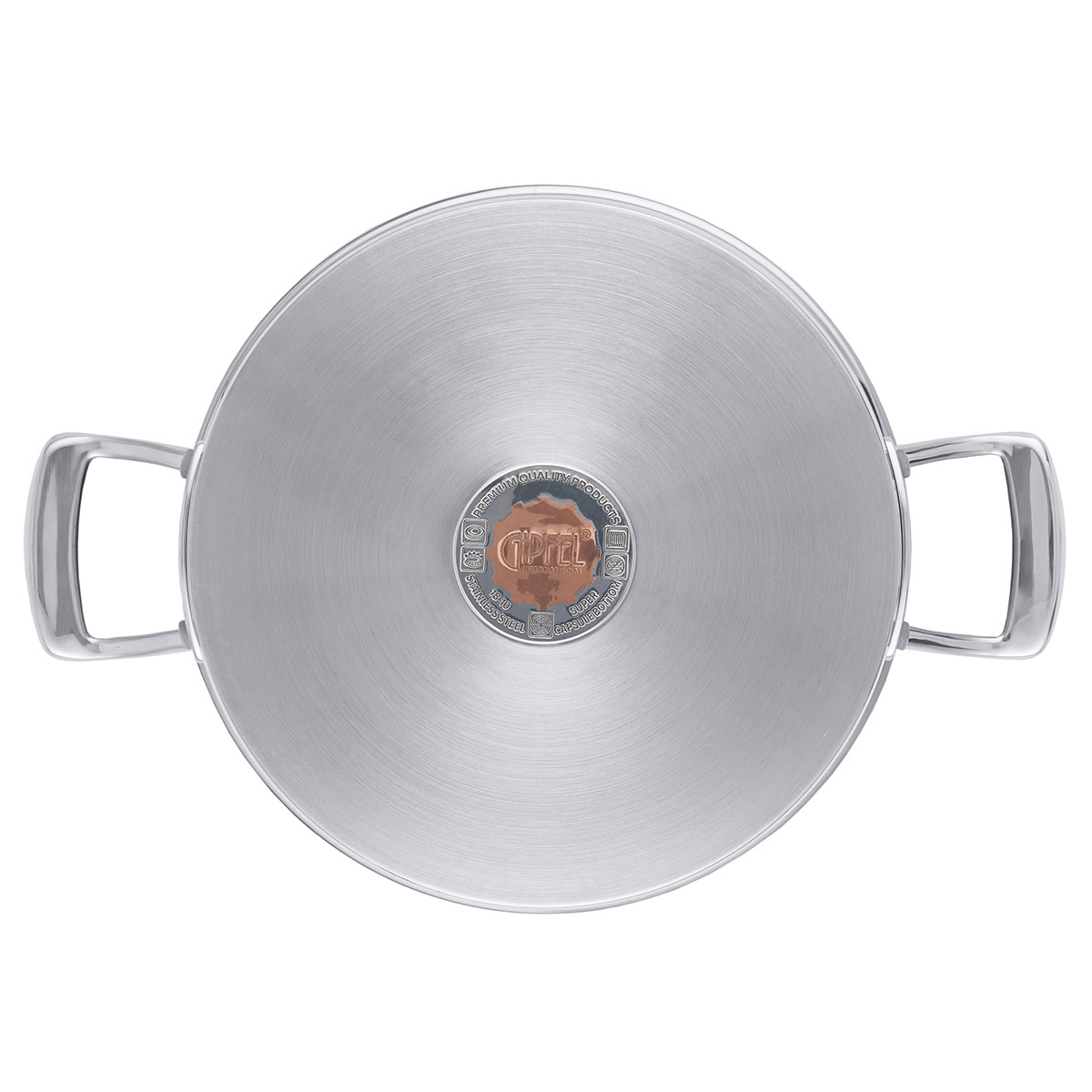 Сотейник из нержавеющей стали Gipfel Prestige 52007 24 см/2,9 л