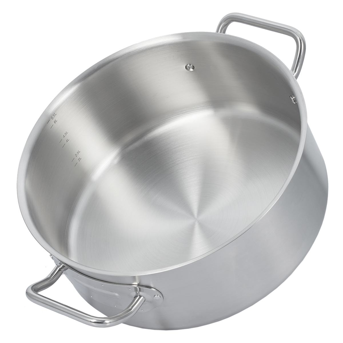 Qazan paslanmayan polad Gipfel Horeca Pro 50718 28 sm/6,5 lt