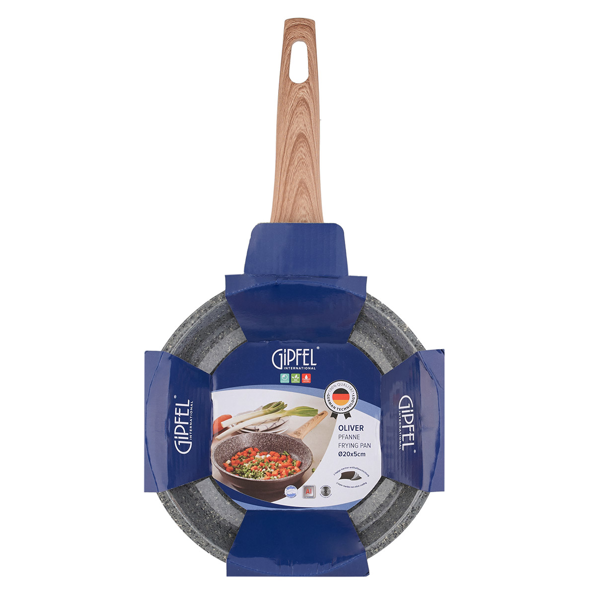 Алюминиевая сковорода Gipfel Oliver 0565 20 см