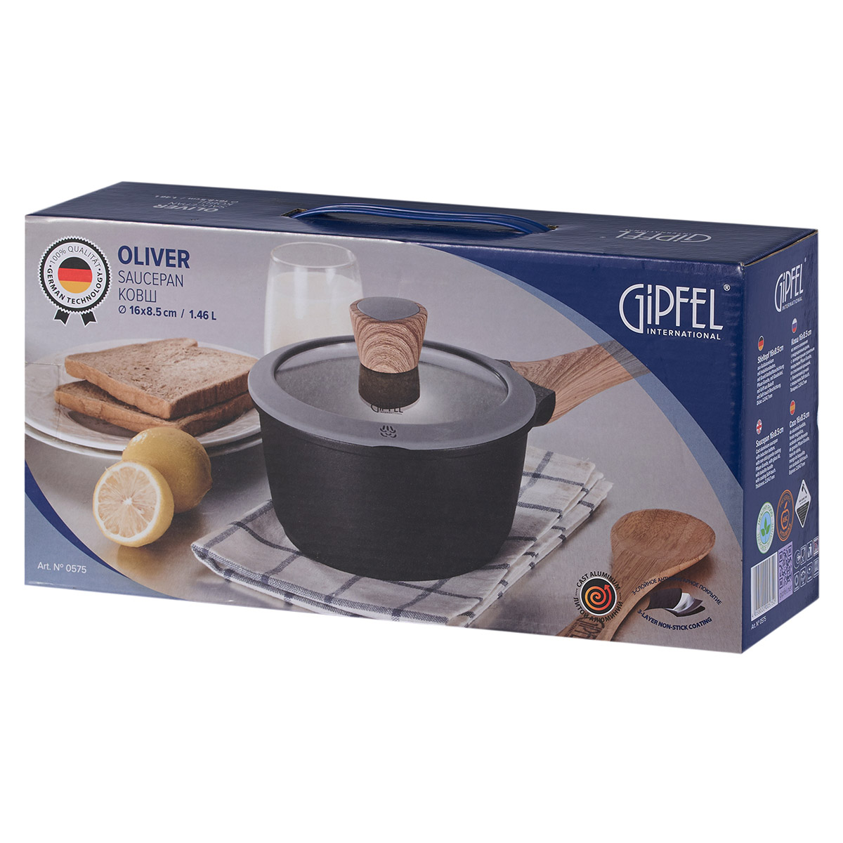 Saplıca Gipfel alüminium Oliver 0575 16 sm/1,5 lt