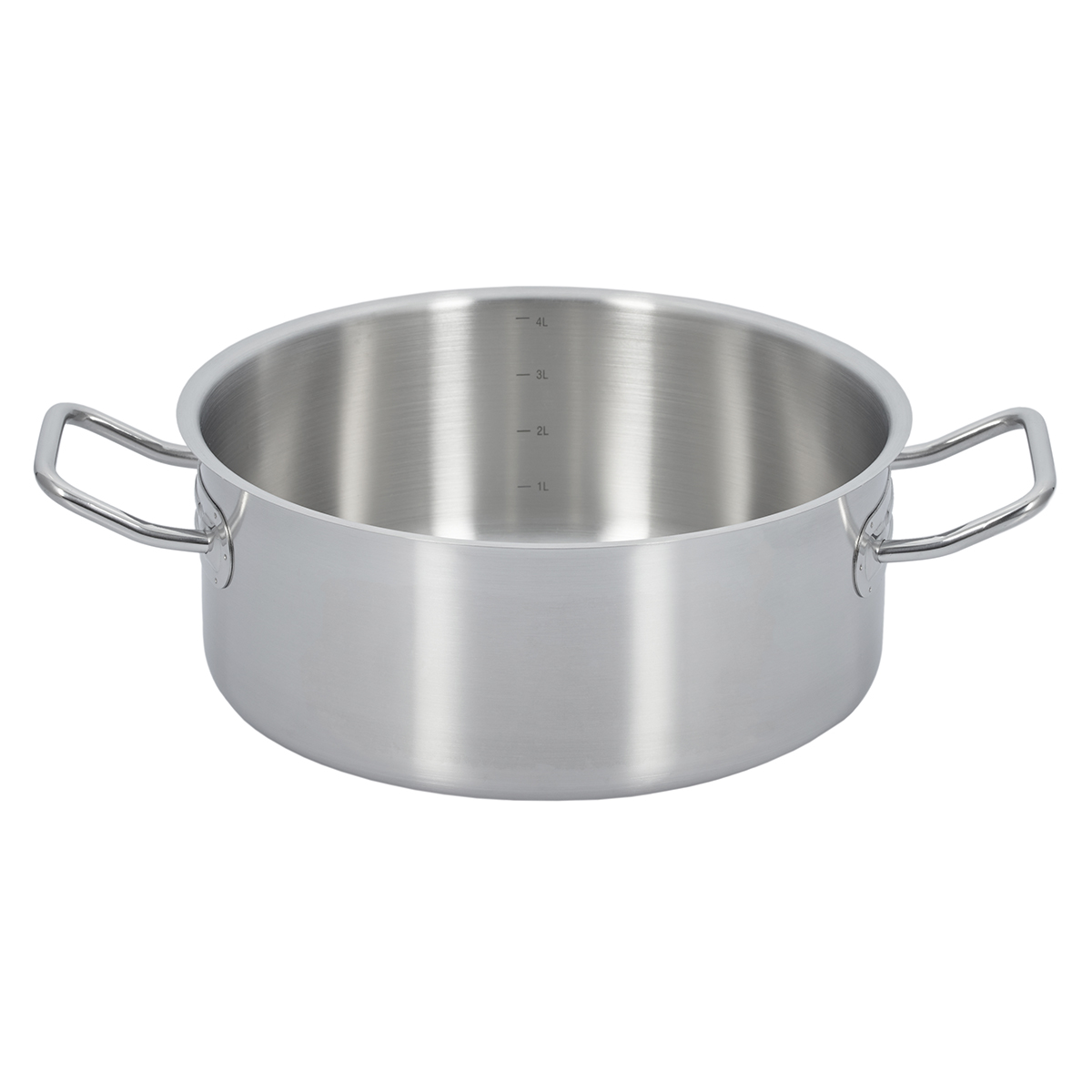 Qazan paslanmayan polad Gipfel Horeca Pro 50717 24 sm/4 lt