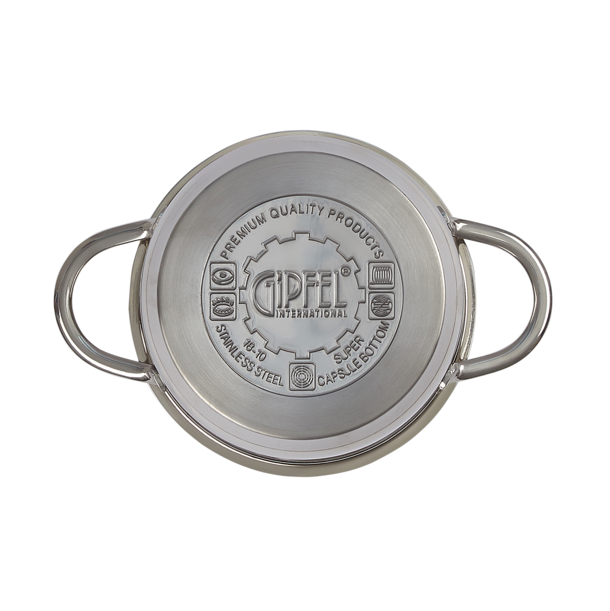 Qazan paslanmayan polad Gipfel Mini 1203 12 sm/0,6 lt