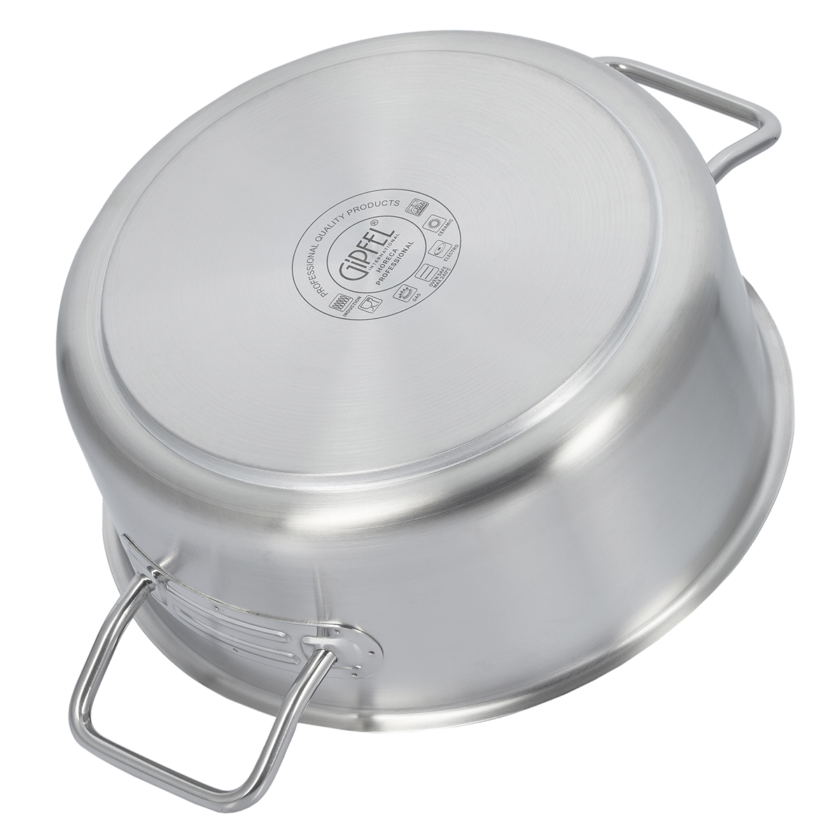 Qazan paslanmayan polad Gipfel Horeca Pro 50717 24 sm/4 lt
