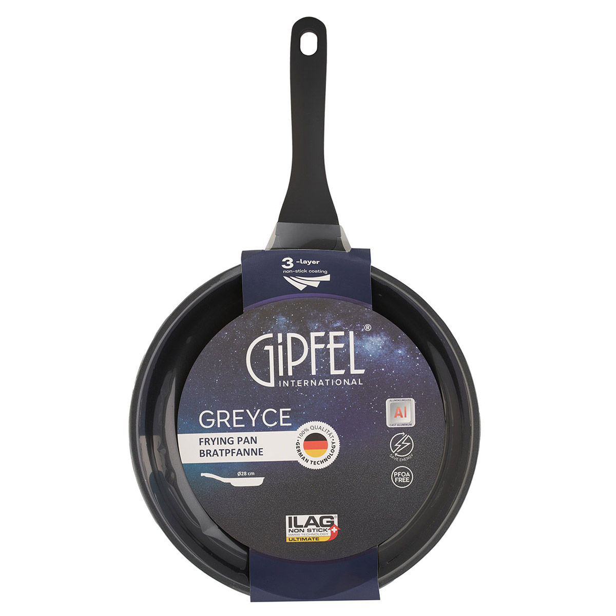 Alüminium tava Gipfel Greyce 0660  28  sm